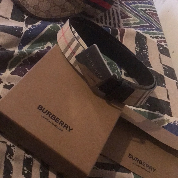 Men’s Burberry belt - Picture 1 of 3